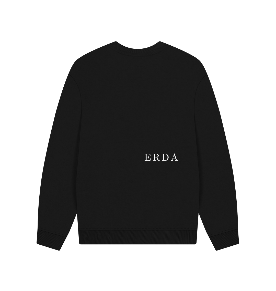Black Printed Sweater