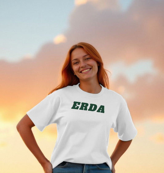 Organic cotton oversized T - Erda Active